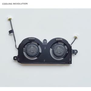 델 XPS 13 9370 P82G001 0980WH 980WHND55C19 DC05V 0.40A -16M01 3.4CFM새 노트북 CPU 냉각 팬