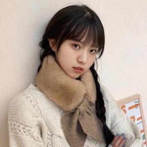 [BZJKGB2U_4B]여자 6컬러 소트프한 촉감 겨울 퍼 머플러