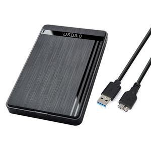 HDD 케이스 SATA to USB 3.0 외장 인클로저 SSD 하드 드라이브 박스 초박형 5Gbps 2.5 인치