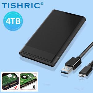 TISHRIC 게임용 외장 하드 드라이브 인클로저 HDD SD Sata to USB C 타입 하드디스크 박스 하우징 케이스 2