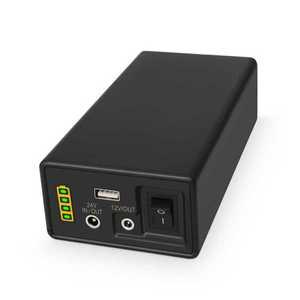리튬배터리 휴대용 캠핑 야외 비상 24V 전원 충전기 24V 12V 5V(28000mAh)