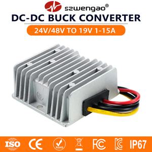 호환 자동차 열 시스템용 노트북 전원 공급 장치 벅 컨버터 DC 24V 36V 48V to 19 V 5A 10A 15A 스텝 다운