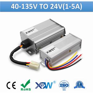 호환 XWST 절연 DC 컨버터 40-135v 48v 60v 72v 90v 120v  24v 스텝 다운 벅 트럭 용 전원 공급 장치