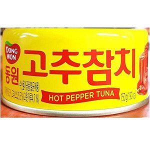 [셀러허브 패션][JHQ88S8T_52EO]고추참치캔(동원 참치깡통 150g)X4