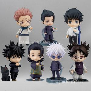10cm 애니메이션 CHOSO Jujutsu Kaisen 미니 Geto 피규어 GSC 2205 고조 사토루 1766 유타 넨도로이드 스쿠나 인형 장난감 PVC 모델