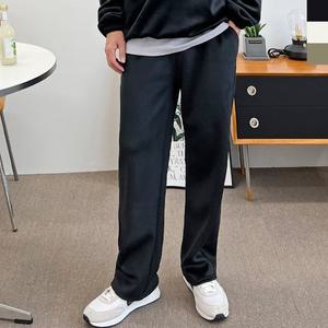 뽀얌 남자 기모 코듀로이 데일리 와이드 골덴팬츠