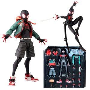 Marvel Legends Sentinel 스파이더맨 액션 피규어 Spider verse Miles Sv Shf Morales Peni Parker 애니메이션 동상 장난감