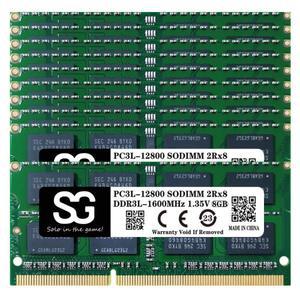 10PCS DDR3L 8GB 4GB Ram 노트북 메모리 PC3L 12800 10600 8500 1066 1333 MHZ 240Pin SODIMM Ddr3 RAM