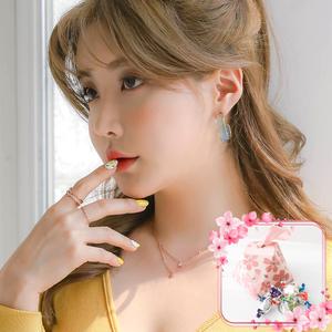 [헤스티아][+달콤한 벚꽃사탕패키지] 오늘 나는 행복하기로 했어 반지+핑크선물포장+쇼핑백