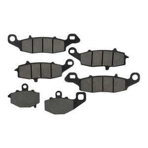 ER6F 자전거용 Kawasaki용으로 설계된 6Pcs 전방 및 후방 브레이크 패드를 사용한 간단한  프로세스
