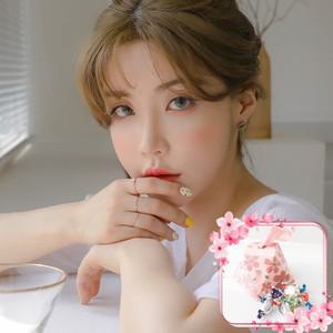 [ 달콤한 벚꽃사탕패키지] 당신의 하루가 꽃보다 예쁘길 반지 핑크선물포장