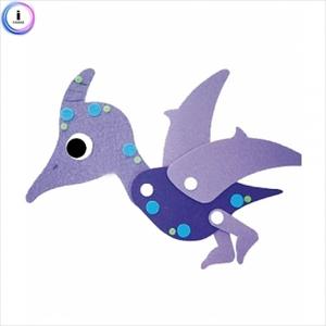 h50 펠트 조립교구 - 보라공룡 (공룡류)