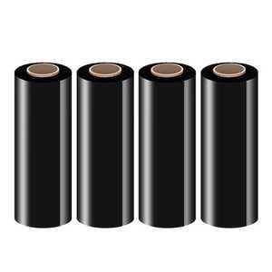 멀칭비닐 흑색 0.03T 50cm x 350m/500m 유공 부추 비닐하우스 구멍없는 멀칭필름