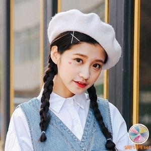 여자 앞 옆 머리 고정 핀 헤어 실핀 컬러 실삔 50개