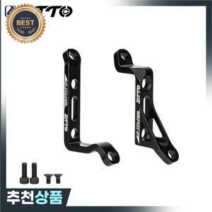 ZTTO 포스트 마운트-플랫 어댑터 자전거 디스크 브레이크 프레임 포크 PM-FM 캘리퍼스 140/160/180mm 로터