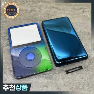하우징 클릭 휠 센터 단추 전면 페이스 플레이트 블루 컬러 아이팟 5 세대 비디오용 30GB