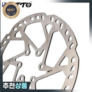 ZTTO 두꺼운 MTB 전기 자전거 디스크 브레이크 로터 스테인리스 스틸 2.3mm 6 볼트 허브 마운트 부품