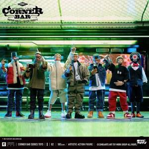 Come4arts 블라인드 박스 스트리트 코너 바 시리즈 애니메이션 피규어 미스터리 시즌 1 군인 액션 행운의 어린이 선물