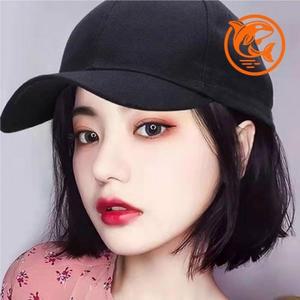 단발가발 헤어피스 세련된 음영 짧은 모자형 (3msRF)