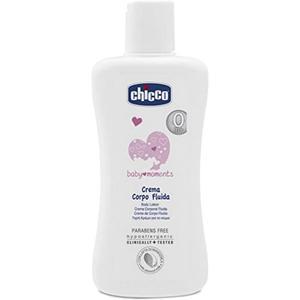 Chicco Crema Corpo Fluida 바디 로션 베이비 모멘트 200ml 0개월 이상 1122243