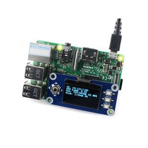 라즈베리 파이 1.3 인치 OLED 디스플레이 HAT SPI/I2C 인터페이스 128x64 픽셀