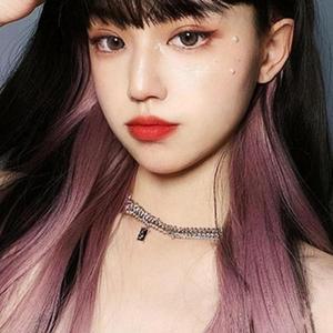 인모 헤어피스 셀프 브릿지 헤어뽕 애쉬로즈 5p (3n9WW)