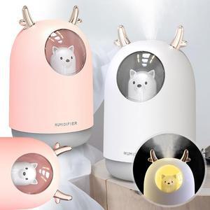[RG11O79Q]애완필터 미니가습기 M106 무드등 탁상용 차량