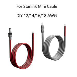 Starlink Mini 특정 전원 케이블 DIY 14/16/18 AWG 배선 연장 하네스 지원 길이 사용자 정의