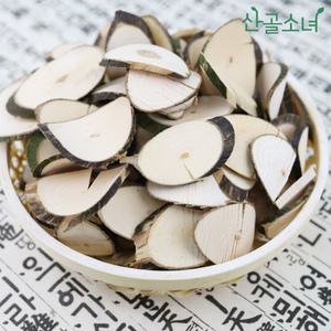 산골소녀 국내산 잘린 벌나무 슬라이스 300g