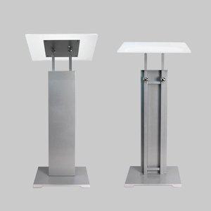 고품질 아스텔 화이트 메뉴판거치대 안내간판장착 480mm (WFHN5K2)