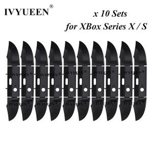 IVYUEEN XBox 시리즈 X S 컨트롤러 RB LB 범퍼 트리거 버튼 모드  중간 바 홀더 교체 수리 부품 10 세트