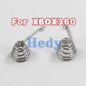 100 세트 수리 부품 교체 L R 왼쪽 오른쪽 배터리 홀더 스프링 XBOX 360 XBOX360  컨트롤러