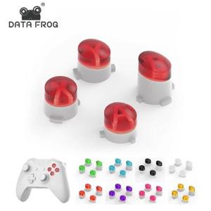 DATA FROG ABXY 버튼 세트 Xbox One  Xbox One 슬림 Xbox One 컨트롤러 액세서리 교체 버튼