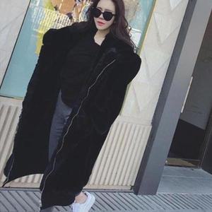 [셀러허브]여성겨울코트엣지 롱자켓 페이크퍼 점퍼 따듯한 여성 재킷 (S31555699)