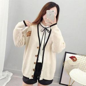[셀러허브]데일리 여성내추럴 가을 사무실 아크릴 가디건 자켓 펌퍼 (S31580433)