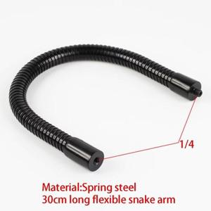 카메라 리그 반사경 플래그 EVF, 1/4 어댑터용  암 마운트 브래킷, 1/4 인치-20 엔드, 30cm 길이