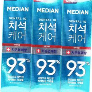입냄새 치석케어 치은염예방 잇몸 120gx3 메디안