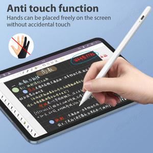 Apple Pencil Pro 터치펜 호환 S펜 팜 거부 펜용 M2 10 M4 2024 iPad 13 펜 스크린 11 세대 터치 태블릿 Bluetooth