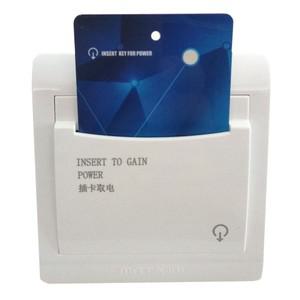 1pcs 모든 카드 작업 호텔 에너지 절약 스위치 삽입 전원 공급 장치 시간 지연없이 두 라인 220V 5500W 25A