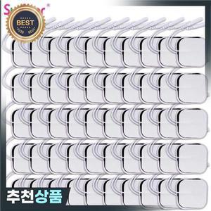 Tens EMS 전극 패드 근육 자극기 바디 마사지 용 부직포 자체 접착