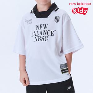 뉴발란스 키즈 퍼포먼스 카라 반팔티 NK9EE2522U-10 반팔티 _