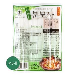 다원 일자형 분모자 250g 5개 마라탕 훠궈 떡볶이 사리