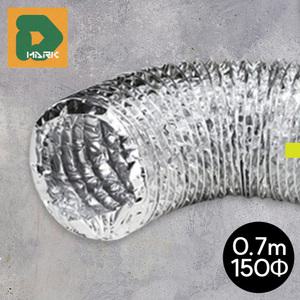 배기관 보일러주름관 연통 닥트자바라 알루미늄 알루미늄연통 주름관 보일러 덕트 150파이 후드 블랙 환풍