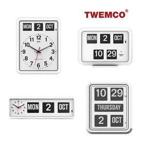 [TWEMCO] 트웸코 플립시계 17종 (벽시계/알람/달력/탁상)