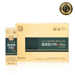 [농협홍삼 한삼인] 홍삼정스틱액티브_10mlX32포_1세트+쇼핑백