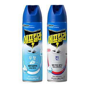 에프킬라 에어졸 킨 무향 500ml x10개 파리 모기약 해중퇴치 살충제