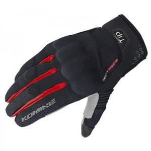 코미네 오토바이 바이크 메쉬장갑 GK183 BLACK-RED, L