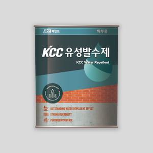 KCC페인트 유성 발수제 4L 외벽 방수 콘크리트 시멘트 벽돌 수도권 사용가능