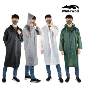 화이트울프 EVA우비 레인코트