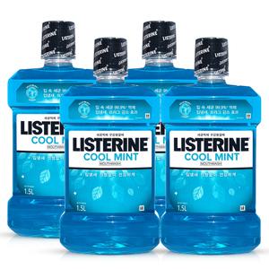 존슨앤존슨 리스테린 쿨민트 1.5l 4개